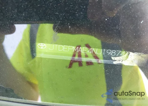 2022 Toyota Corolla Le from USA, damaged, VIN JTDEPMAE4NJ198747